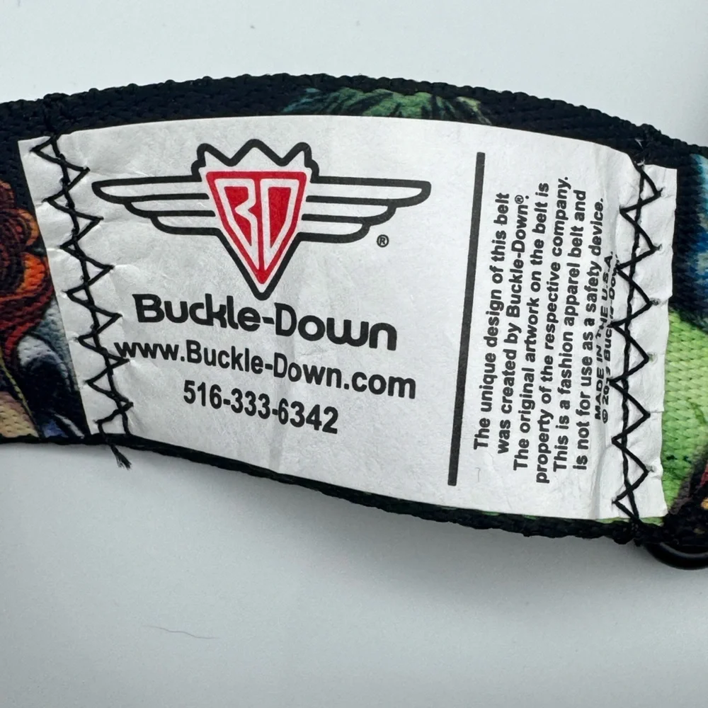 NWT Buckle-Down Seat belt Marvel Kids boys Belt hulk superhero Thor Ironman